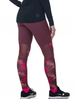 Dámské legíny model 18250217 tmavě červená - Kilpi