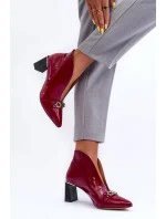 Topánky na podpätku model 183996 Krok vo veľkom štýle Topánky na podpätku model 183996 Krok vo veľkom štýle