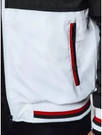 FashionStreet pánska prechodná biela bunda TX4352