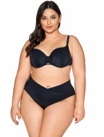 Plavecká podprsenka s polovičnými košíčkami Ava SK 313 Black