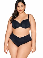 Plavecká podprsenka s polovičnými košíčkami Ava SK 313 Black