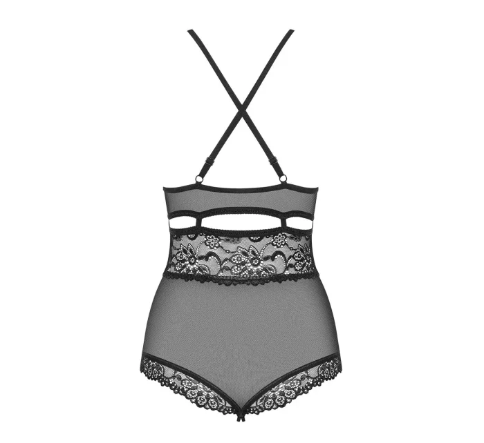 Erotické body 838-TED black - OBSESSIVE