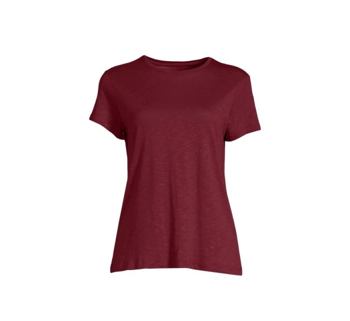 CASALL Soft Texture Tee červená spoločenská košeľa