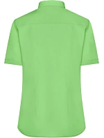 JN 679 Popelínová halenka s krátkým rukávem model 22488246 lime green - Daiber JN 679 Popelínová halenka s krátkým rukávem model 22488246 lime green - Daiber