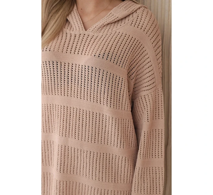 Plážový set z velbloud model 20247406 - K-Fashion Plážový set z velbloud model 20247406 - K-Fashion