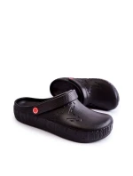 Męskie Lekkie Klapki Chodaki Big Star II175001 Czarne