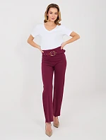 IT nohavice SP FL7371.93 tmavo červená
