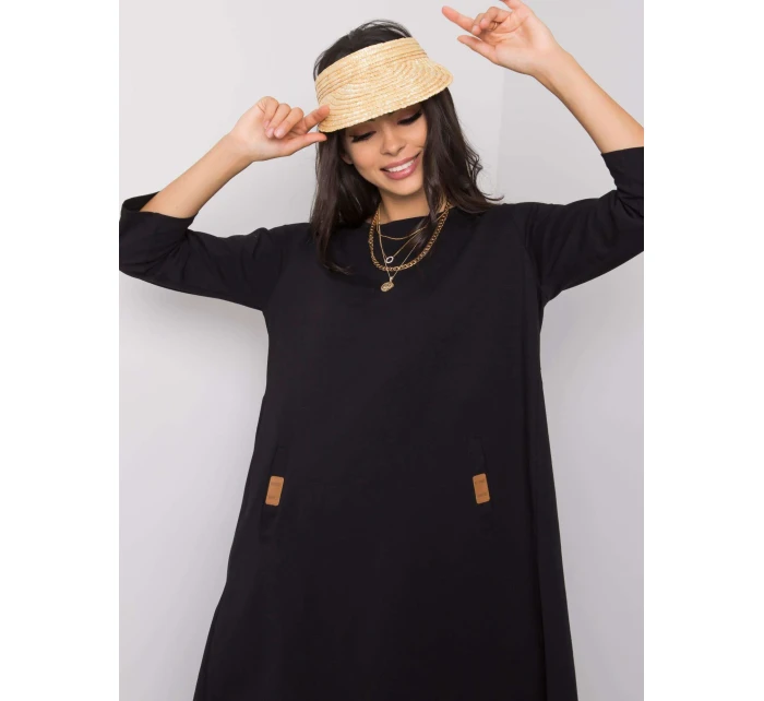 Šaty RV SK 6274.36P čierna Šaty RV SK 6274.36P čierna