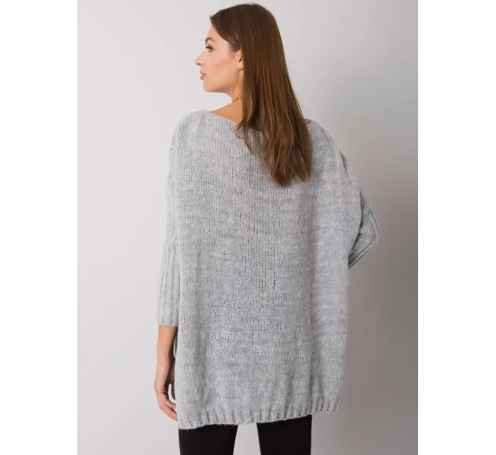 Dámsky sveter TW SW BI 559.45 sivý