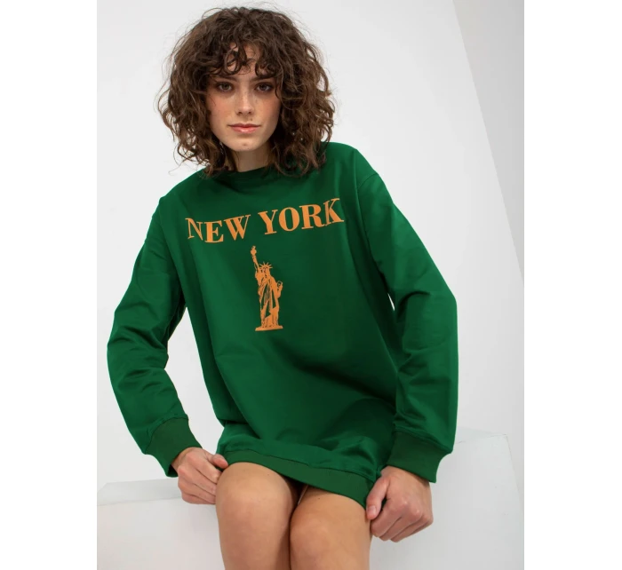 Blúzka VI BL 3212.15X zelená/oranžová Blúzka VI BL 3212.15X zelená/oranžová