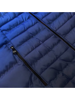 Tmavě modrá prošívaná dámská vesta model 15400633 - HV-EXP79