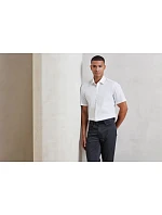 Premier PR 246 Popelínová elastická košile s kr. rukávem 39.0246 white Premier PR 246 Popelínová elastická košile s kr. rukávem 39.0246 white