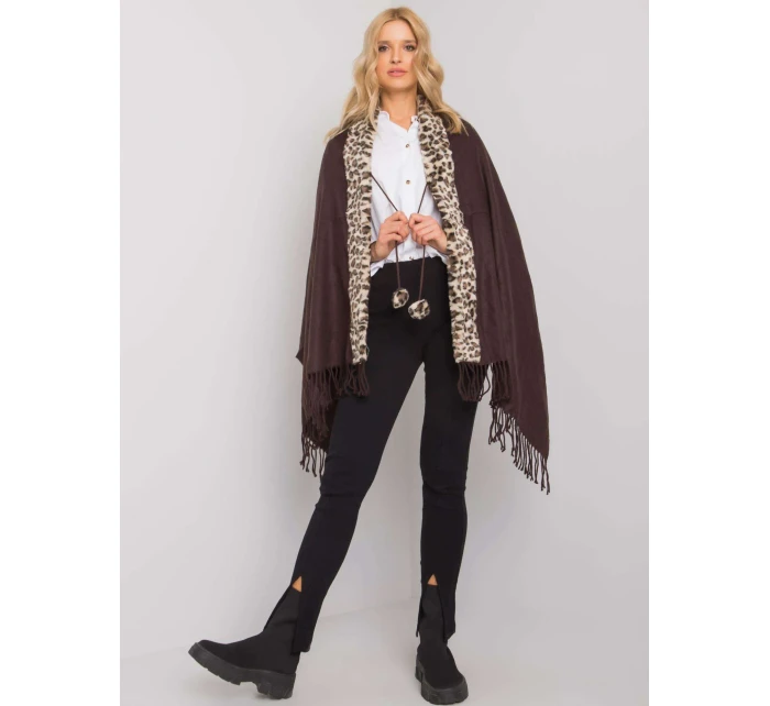 Šála AT SZ model 16968795 hnědá - FPrice