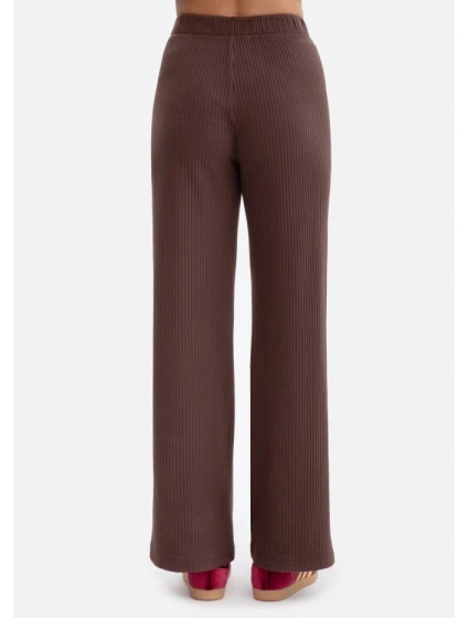 Kalhoty z úpletu hnědé model 21379852 - BeWear