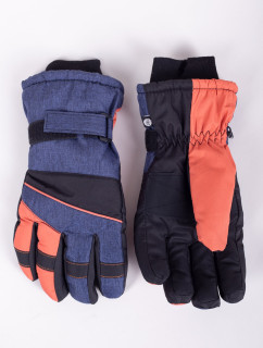 Yoclub Pánske zimné lyžiarske rukavice REN-0277F-A150 Multicolour
