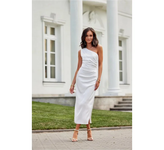 Večerní šaty model 20686770 krémové - Roco Fashion