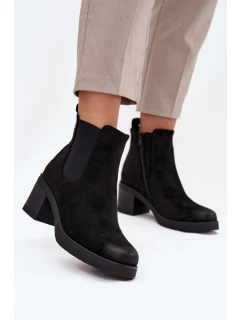 Dámské boty model 21413433 černé Step in style - SWEET SHOES