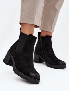 Dámské boty model 21413433 černé Step in style - SWEET SHOES