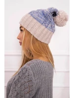 Paris fleecová čepice světle model 18750775 - K-Fashion Paris fleecová čepice světle model 18750775 - K-Fashion