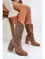 Kozačky Do   Hnědé model 21686947 - S.Barski