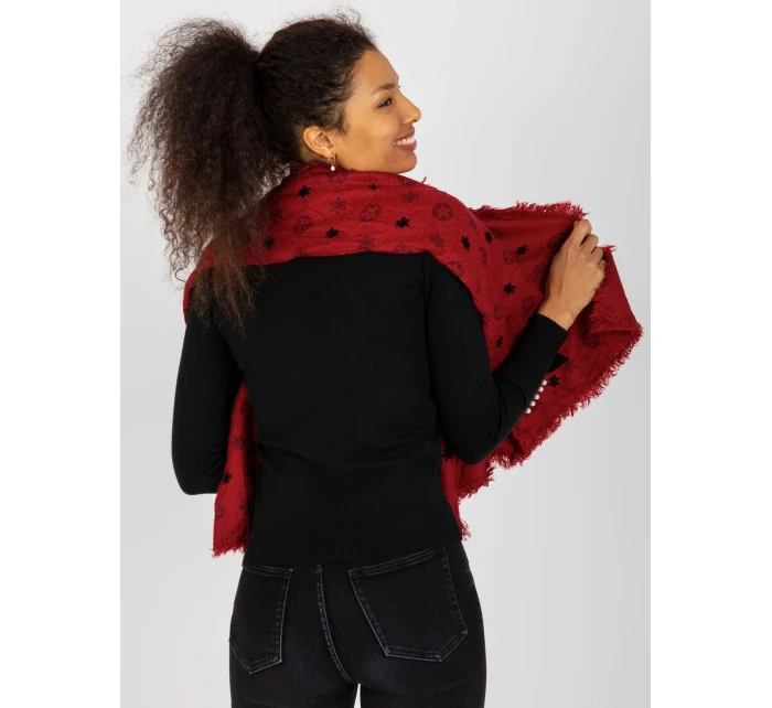 Dámska šatka AT CH 23505 1.55 tmavo červený