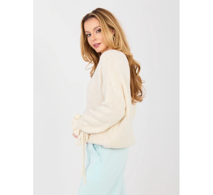 Sweter MI SW model 21937105 jasny beżowy - FPrice