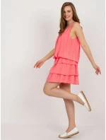 Sukienka TW SK BI model 18604903 koralowy - FPrice Sukienka TW SK BI model 18604903 koralowy - FPrice