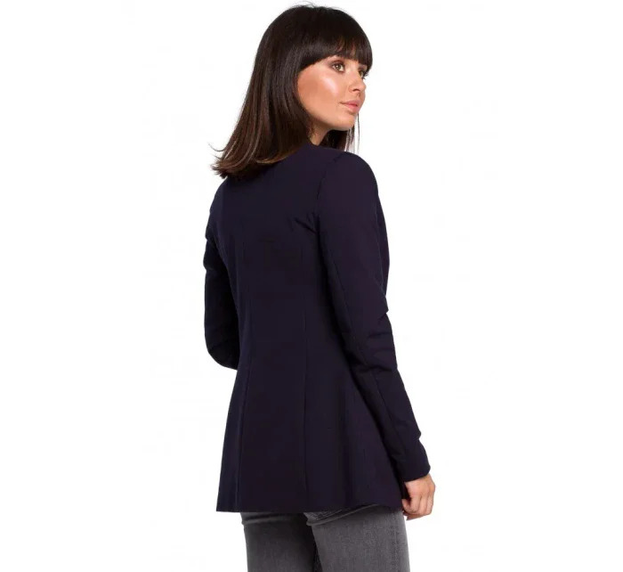 sako z bavlněné příze tmavě modré model 18002057 - BeWear