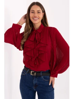 Košeľa s dlhým rukávom model 220301 Taliansko Moda