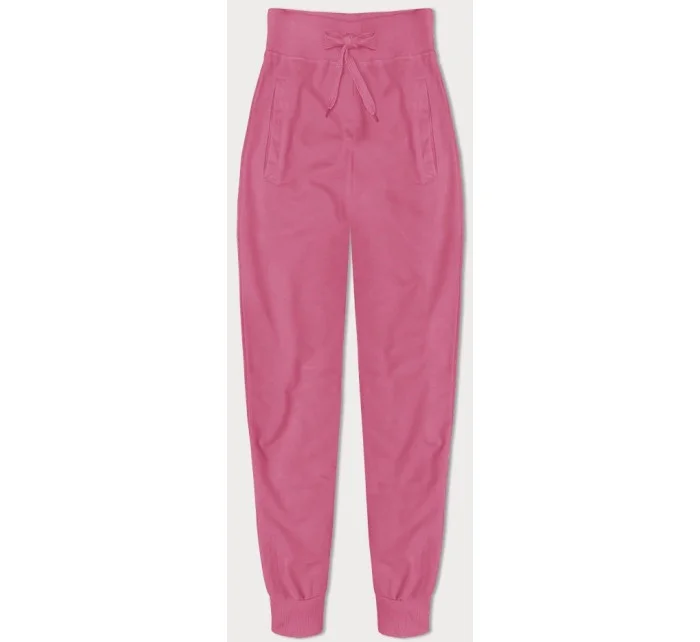 Tenké tepláky v špinavej ružovej farbe (CK03-19)