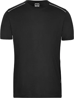 JN 890 Pánské pracovní tričko Solid model 22493370 black - Daiber