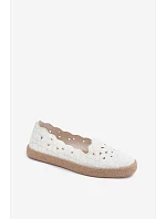 Dámské espadrilky s s květinami bílé model 22123191 - EVENTO