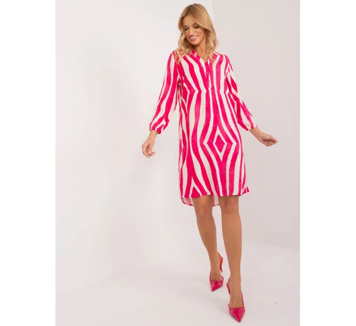 Sukienka model 19708983 fuksjowy - FPrice