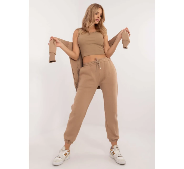 Komplet EM KMPL model 20576481 ciemny bezowy - FPrice Komplet EM KMPL model 20576481 ciemny bezowy - FPrice