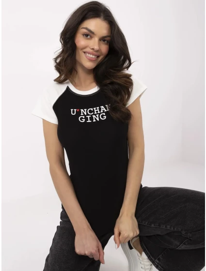 Tričko NM TS V7939.50 čiernobiele