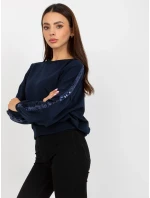 Mikina RV BL 8067.88 tmavo modrá