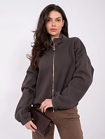 WT BL mikina A1460.19P tmavohnedá