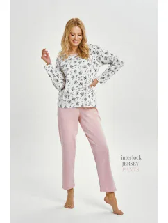 3451 DÁMSKE DLHÉ PYŽAMO MARTINA M-XL