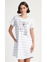 Dámske domáce šaty s krátkymi rukávmi Sarah