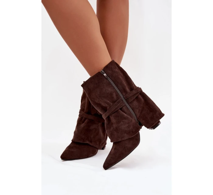 Topánky na podpätku model 221129 Krok vo veľkom štýle