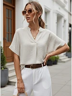Dámska blúzka NAMAYAS béžová FashionStreet RY2606