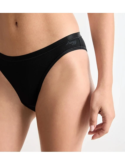 sloggi GO Daily Cotton Mini 3P - BLACK - SLOGGI BLACK - SLOGGI