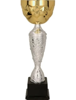 Zlatý a stříbrný kovový pohár model 21827727