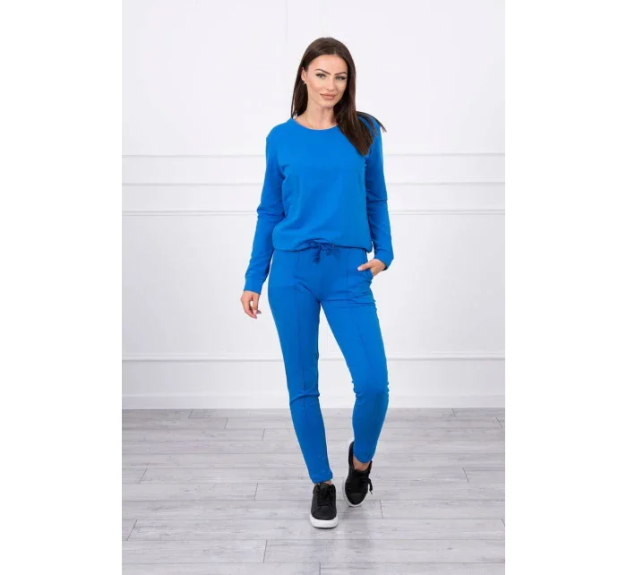 model 18744795 modrá tepláková souprava - K-Fashion model 18744795 modrá tepláková souprava - K-Fashion