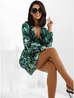 Šaty DHJ SK  tmavě zelená model 16283374 - FPrice