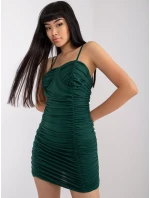 Šaty DHJ SK 13930.90 tmavo zelená