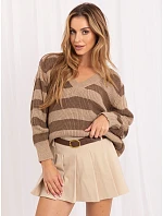 Dámský svetr LC SW 8030 tmavě lila