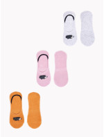Yoclub Členkové ponožky 3-pack SKB-0047G-0000 Viacfarebné
