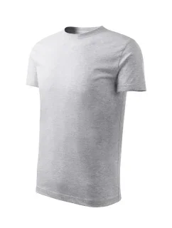 Klasické nové tričko pre deti svetlo šedé