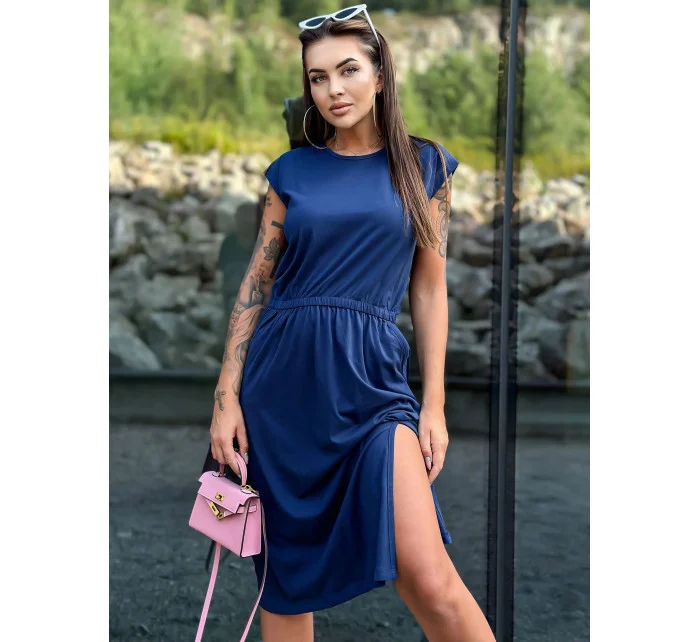 Dámske šaty TW SK 2318.69P Tmavomodrá - FPrice